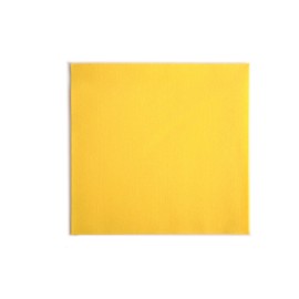 Alvotex CHIC Airlaid 50 Servietten, Stoffähnlich, Hochwertige, Einwegserviette, Gelb, 40 x 40 cm