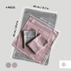 4 x niicee® microfibre cloths, cleaning cloth, all-purpose cloth, car
