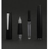 erofa 80 Black Fibre Fountain Pens Iridium Extra Fine Nib