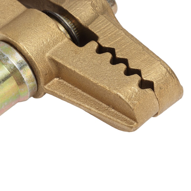 800A Grounding Brass Welding Clamp with Rubber Sleeve Great Electrical