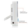 Fridge Freezer Thermometer Max/Min Memory LXSZRPH High & Low Temperature
