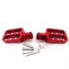 XLJOY Red Footpegs Foot Rest Pegs for KLX110 XR50 CRF50