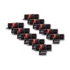vhbw 10 x Ink Roller Ink Rollers Compatible with Cash
