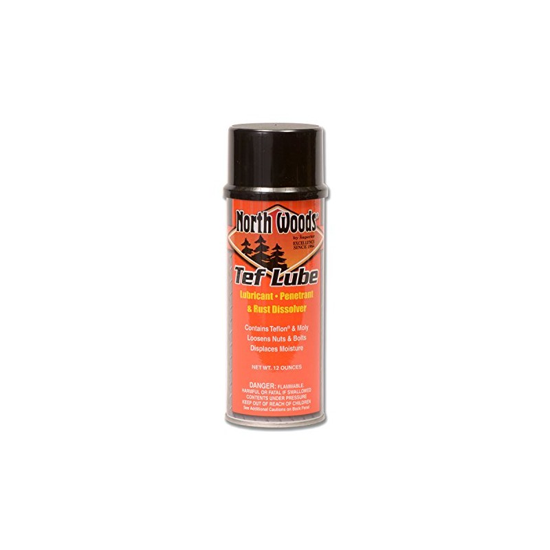North Woods Tef-Lube - Lubricant, Penetrant & Rust Dissolver