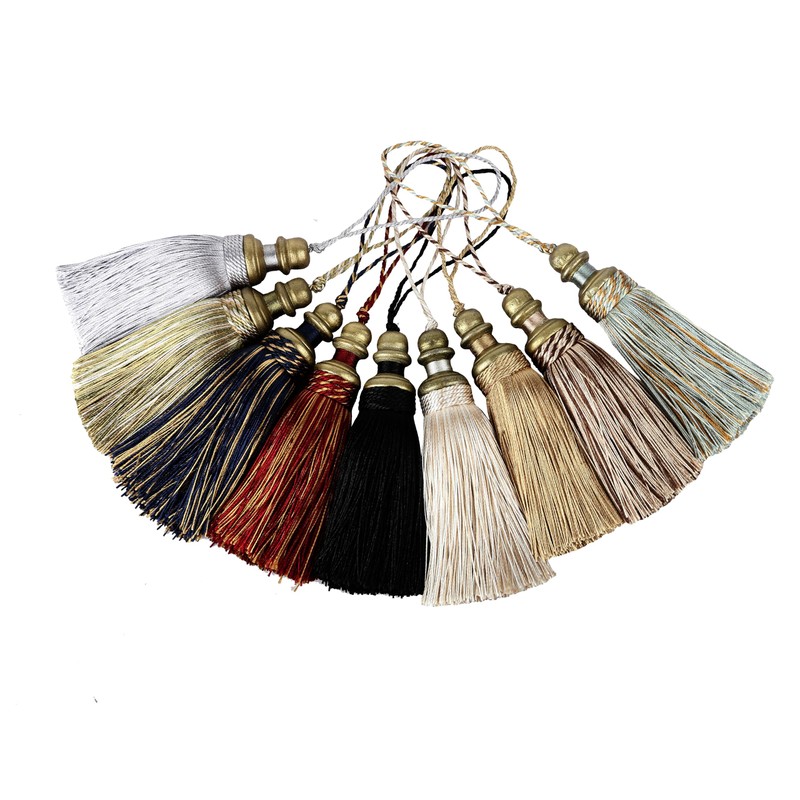 HedongHexi 2 Pack Tassel Key Tassel with Loops, Handmade Tassel