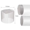 Stainless Steel Downspout Drain Guard, 50/75/110/160mm Anti-Clog Leaf Strainer