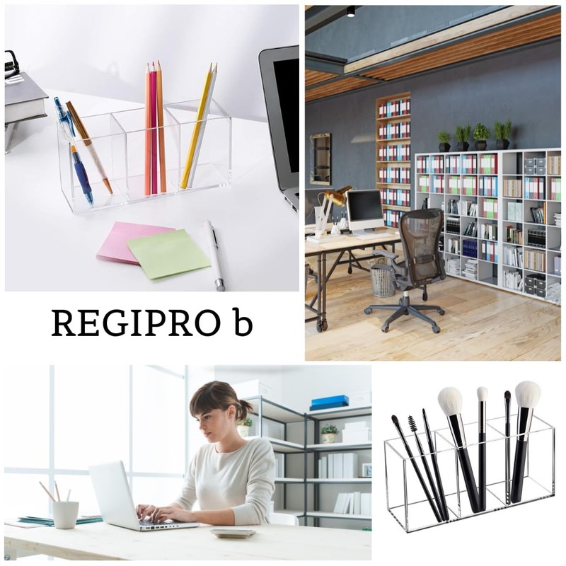 Regipro b P-01 Sanko Transparent Acrylic Pen Stand Small Storage