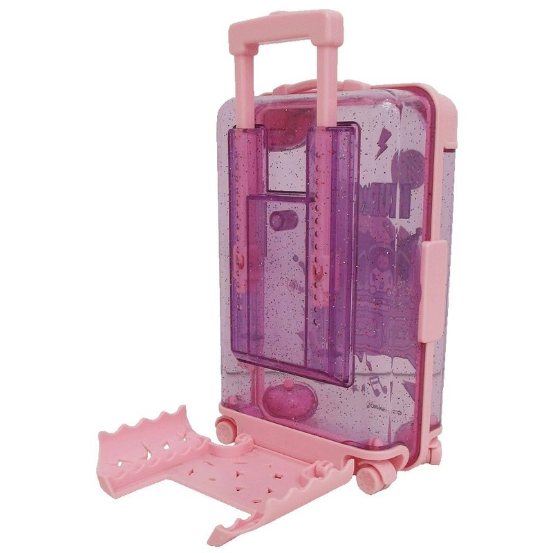 Sanrio Characters Stand-equipped Mini Carry Case 3, Kuromi SR-0107KR