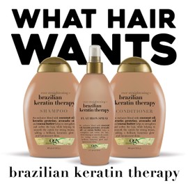 OGX Ever-Straightening + Brazillian Keratin Therapy Conditioner, 13 Ounce
