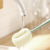 2PCS Bottles Dishwashing Foam Sponge Brush, Long Handle Cleaning Brush