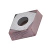 10Pcs Carbide Turning Blade Titanium Alloy High Temperature Resistance Rhombus
