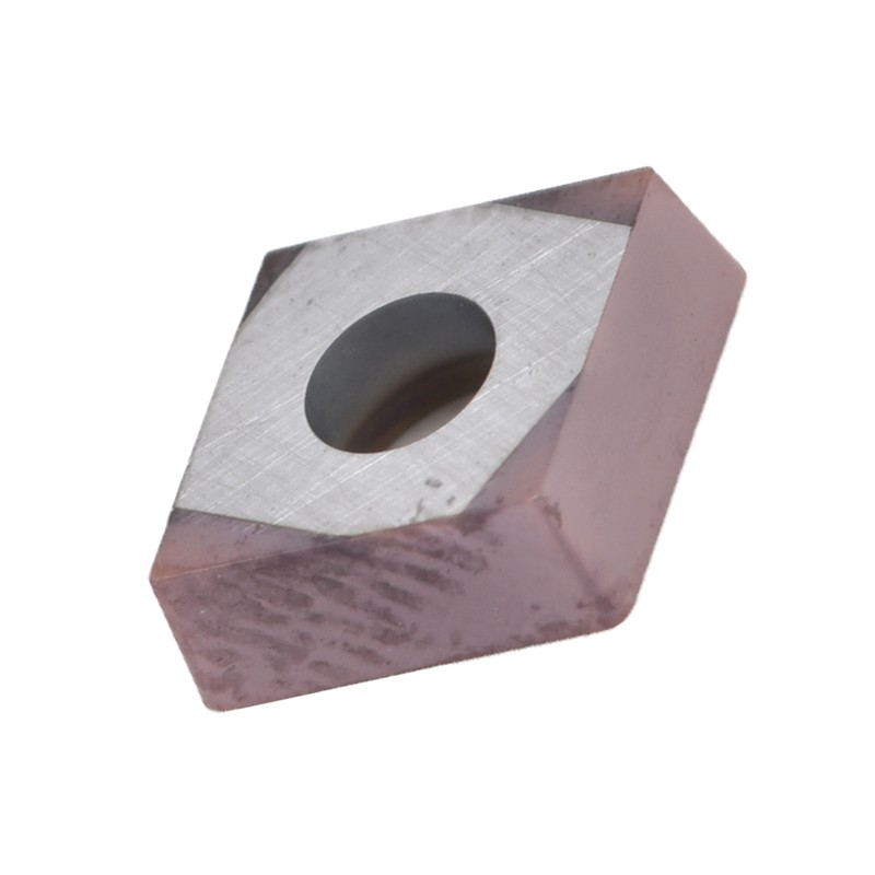 10Pcs Carbide Turning Blade Titanium Alloy High Temperature Resistance Rhombus