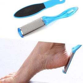 2p foot exfoliation set heel roughness care double-sided sandpaper foot care 4ea