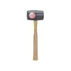 31121 18-OZ. DEADHEAD RUBBER MALLET W/WOOD HAND