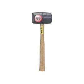 31121 18-OZ. DEADHEAD RUBBER MALLET W/WOOD HAND