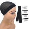 Atimiaza Wig Cap with Guideline Map for Wig Making, Stretchable
