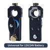 Battery Disconnect Switches 12V/24V, Heavy Duty Battery Shut Off Switch,