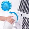 Portable Air Conditioner Hose 5.1 Inch Diameter,Portable AC Hose Exhaust