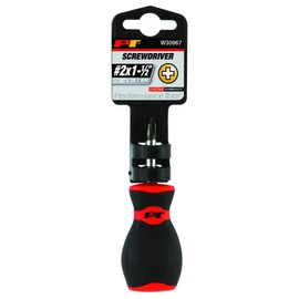 Performance Tool W30967 Stubby Screwdriver, 2 x 1-1/2