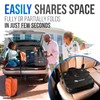 Car Trunk Organizer – Large Collapsible Storage Box with Adjustable