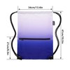 HOLYLUCK Drawstring Backpack Bag Sport Gym Sackpack, Gradient Purple, One