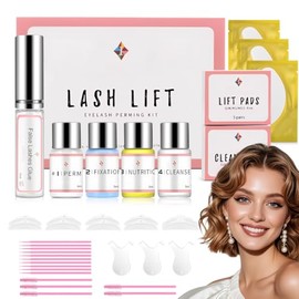 kit de Permanente de Pestañas, Lifting de Pestañas Kit, Adecuado para Salones de Belleza Profesionales y Bricolaje Doméstico, Regalos de San Valentín y Cumpleaños.