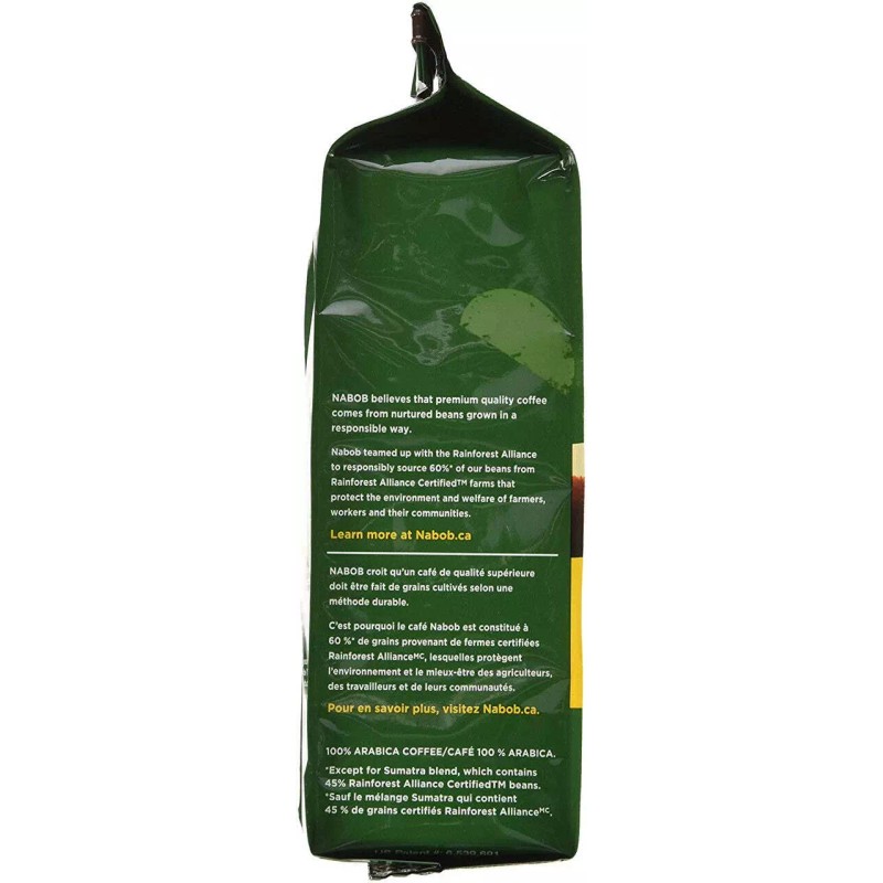 Kraft Foods Nabob Ground Coffee, Breakfast Medium Roast, 300g/10.6oz, {Imported