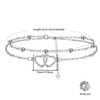 J.MUEN Women's Bracelet, 925 Silver, for Birthday, Mother's Day, Christmas,