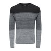 Men's O&S Slim Long Sleeve Knit Pullover Crew Neck Essential