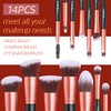 BS-MALL - Juego de brochas de maquillaje de pie para
