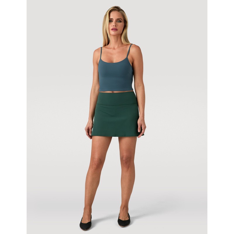 Colorfulkoala Dreamlux Women's High Waist Tennis Skort Athletic Golf Skirts