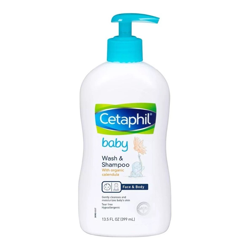 Cetaphil Baby Jabón Y Shampoo Para Bebé 399 Ml