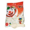 Payaso Globo Payaso N9 Blanco Bolsa De 100 Pzs