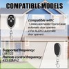 Kingdder 2 Pcs 4 Channels Gate Opener Remote Compatible with