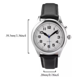 Unbranded FANCY ENGLISH Talking Wrist Watch Blind Visually Impaired 10 Extra BATTERY U.S.