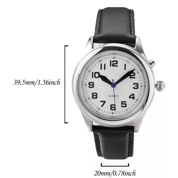 Unbranded FANCY ENGLISH Talking Wrist Watch Blind Visually Impaired 10