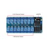 Diitao 12V 16 Channel Relay Module Board Optocoupler LED LM2576