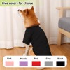 Spajoy Dog Shirts 2pcs Blank Shirts Soft for Small Medium