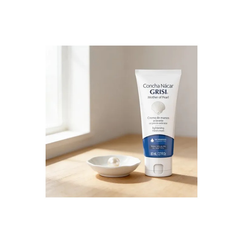 Crema Aclarante Manos Día/noche 80ml Concha Nácar Grisi