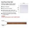 Chair Mat for Hard Wood Floors - Heavy Duty Floor