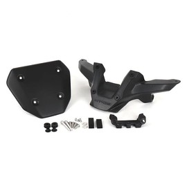 Motorcycle Windscreen Fits for Yamaha MT09 MT-09 SP 2024 Windshield Wind Deflector (Black with Bracket)