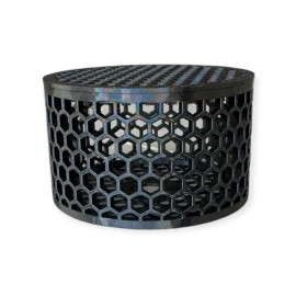 Undisclosed Shroom Cage - 4 inch, Translucent Green