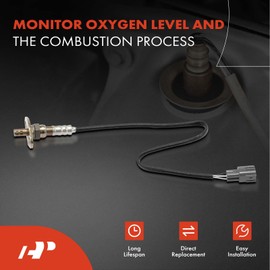 A-Premium O2 Oxygen Sensor Compatible with Toyota Tacoma 1995-2000, 4Runner 1996-1997 1999, 2.4L 2.7L 3.4L, Upstream and Downstream, 2-PC Set