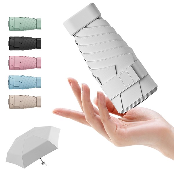 JISJIA Parasol, Folding Umbrella, UV Protection, UPF 50+, UV Protection,