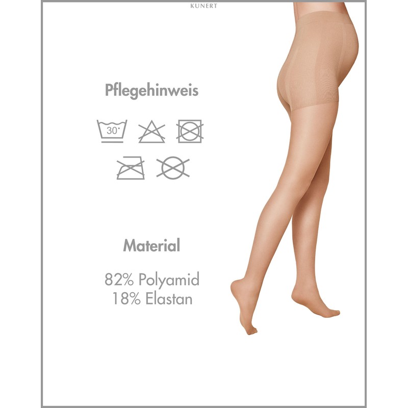 KUNERT Women's Mommy 20 Maternity Tights, 20 Den, Braun (Cashmere