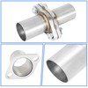SVULK Exhaust Flange Repair Pipe Kit, 1.75" ID/45mm to 1.75"