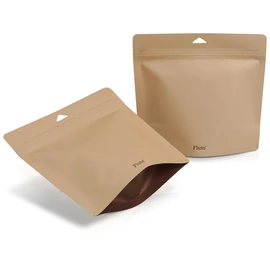 Fluto Strong Odor Resistant Bags, Chucks with Holes, Sanitary Box, Disposable Deodorizing Bags, Garbage Bags, Medium, Natural, Pack of 30 x 2