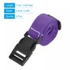 sourcing map Luggage Straps, 1.5m Length Adjustable Suitcase Belts with