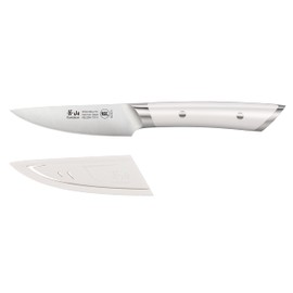 Cangshan HELENA Series German Steel Forged 3.5" Paring Knife with Sheath (White)