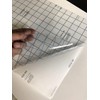 VViViD Transparent Medium Tack Vinyl Transfer Roll w/Grid for Signage,